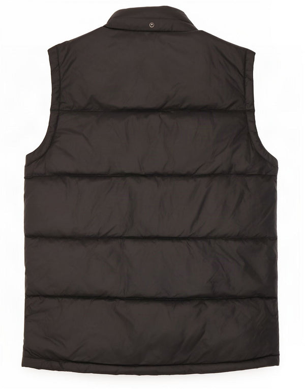Jack Wills Chaleco acolchado para hombre UK 36 Small Poliamida negra