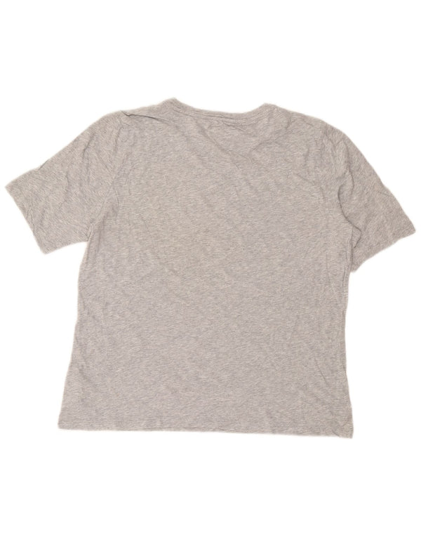 Calvin Klein Camiseta gráfica para mujer Top UK 18 XL Algodón gris
