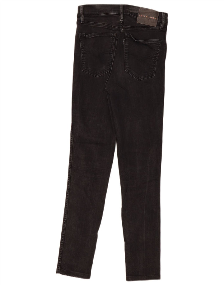 LEVI'S Vaqueros pitillo para mujer W26 L28 Algodón negro