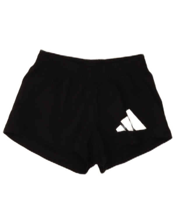 Adidas Pantalones cortos deportivos Aeroready Graphic para mujer UK 4/6 XS Poliéster negro