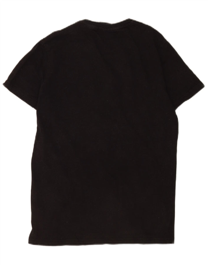 Superdry Camiseta con gráfico gráfico para hombre, talla pequeña, negro