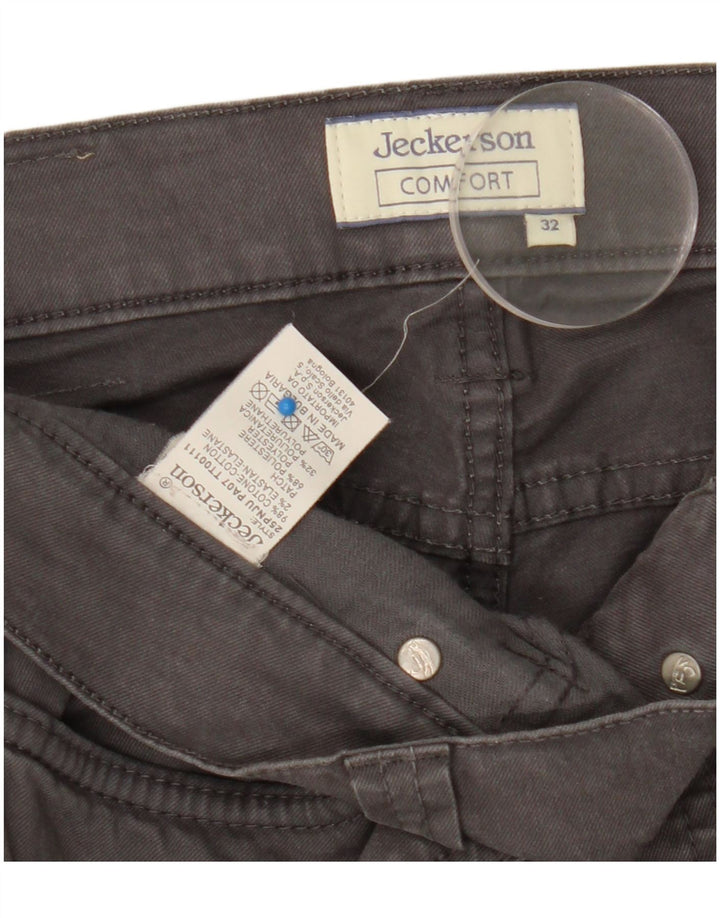 Vaqueros ajustados para mujer Jeckerson W32 L31 Algodón gris