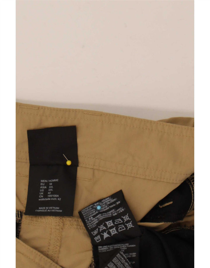 Jack Wolfskin Pantalones cortos cargo para hombre W42 2XL Poliamida beige