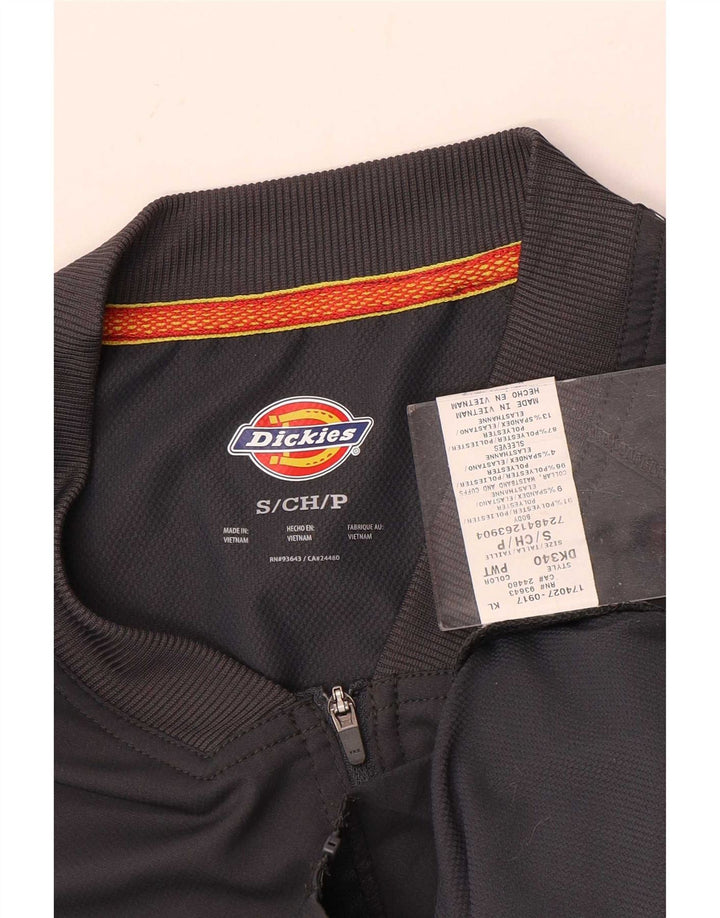 Dickies Mens Chándal Top Chaqueta Pequeña Gris Moteado Poliéster