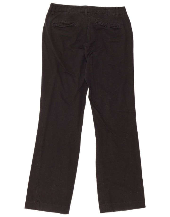 EDDIE BAUER Pantalones chinos Mercer Fit para mujer US 4 Small W28 L30 Negro