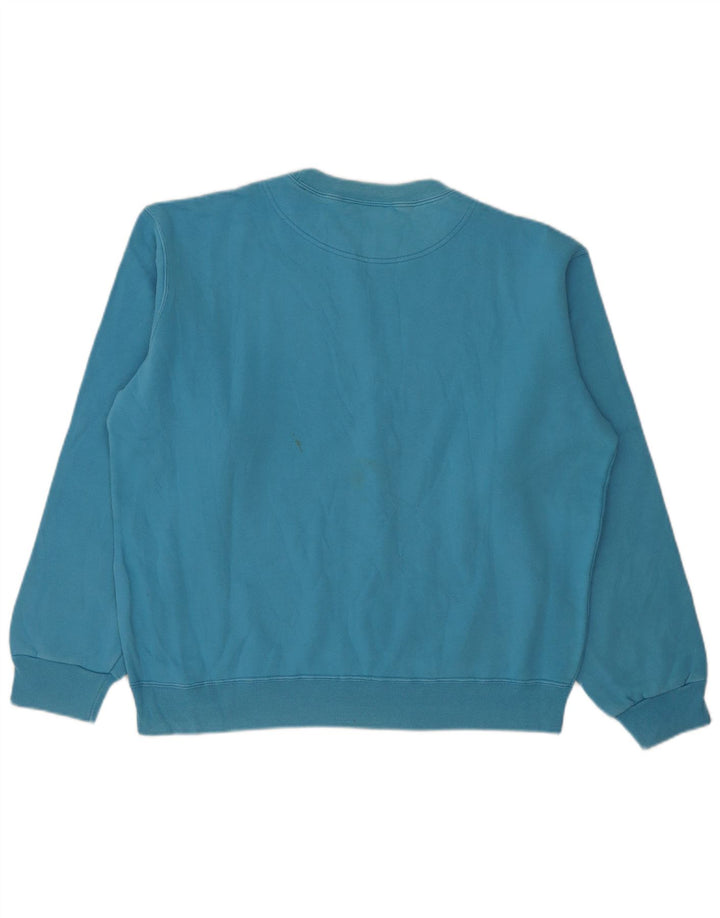 Diesel Hombre Sudadera Jumper Large Azul Algodón