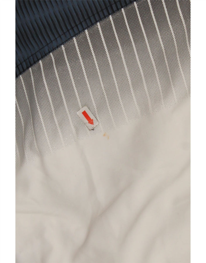 LOTTO Chaqueta de chándal para hombre ES 36/38 Small Blanco Colorblock Poliéster