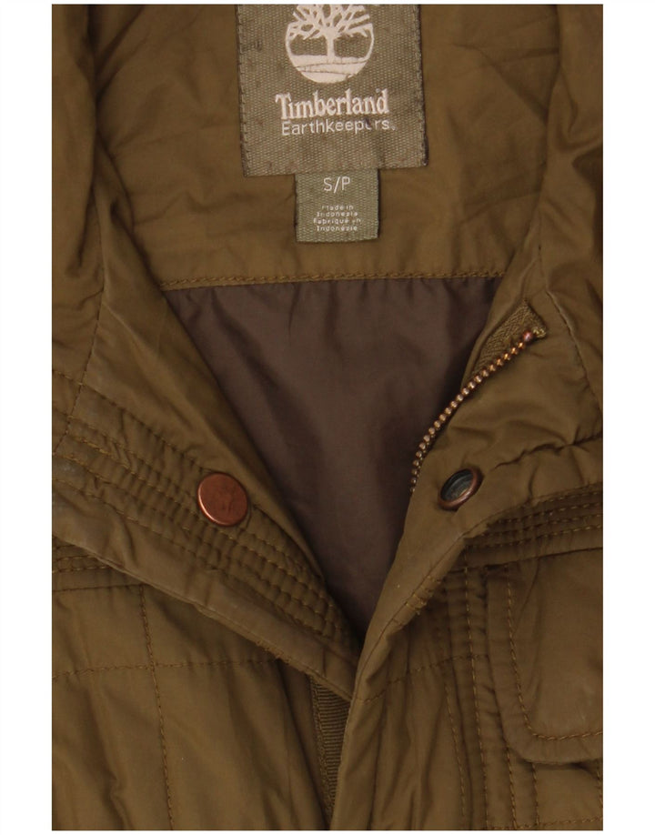 Timberland Chaqueta utilitaria para hombre UK 36 Small Caqui Poliéster