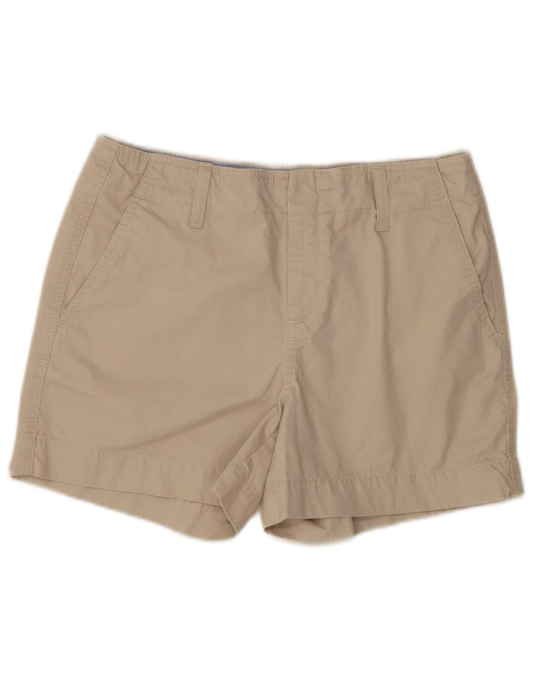 Tommy Hilfiger Pantalones cortos chinos para mujer US 8 Medium W30 Algodón beige