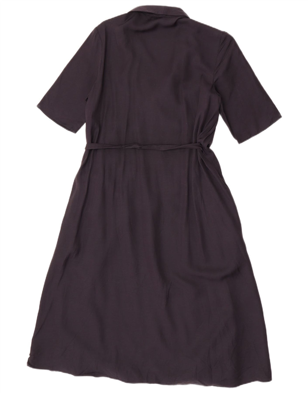 Vestido cruzado para mujer de French Connection UK 40 Small Púrpura