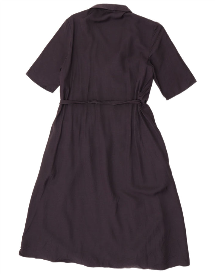 Vestido cruzado para mujer de French Connection UK 40 Small Púrpura