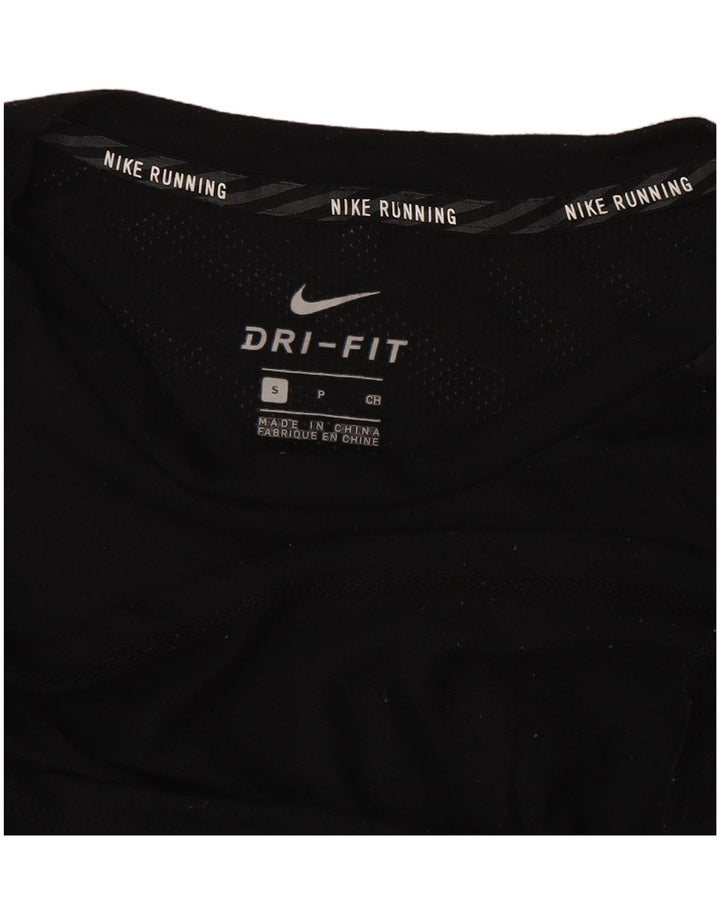 NIKE Brasil Graphic Camiseta para hombre, talla pequeña, color negro