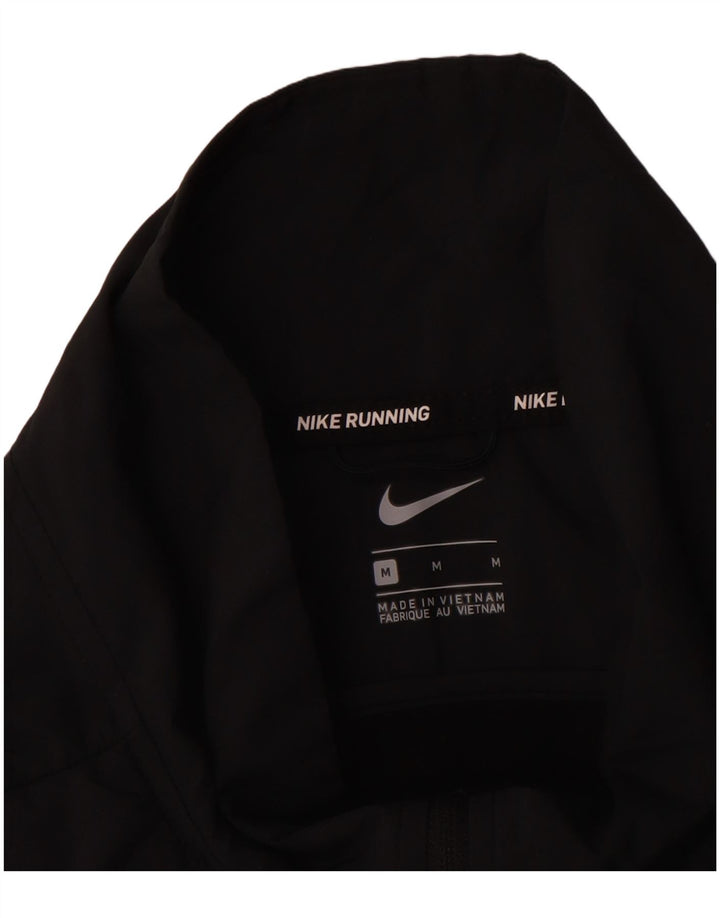 NIKE - Chaqueta de chándal para mujer, talla M, color negro, spandex