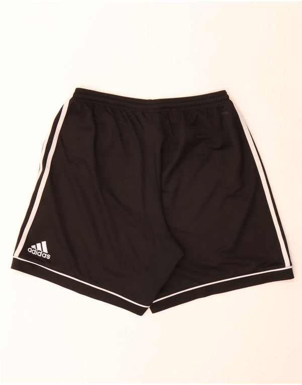 Adidas Mens Climalite Sport Shorts Grande Negro Poliéster