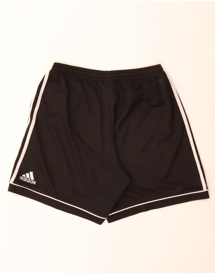 Adidas Mens Climalite Sport Shorts Grande Negro Poliéster