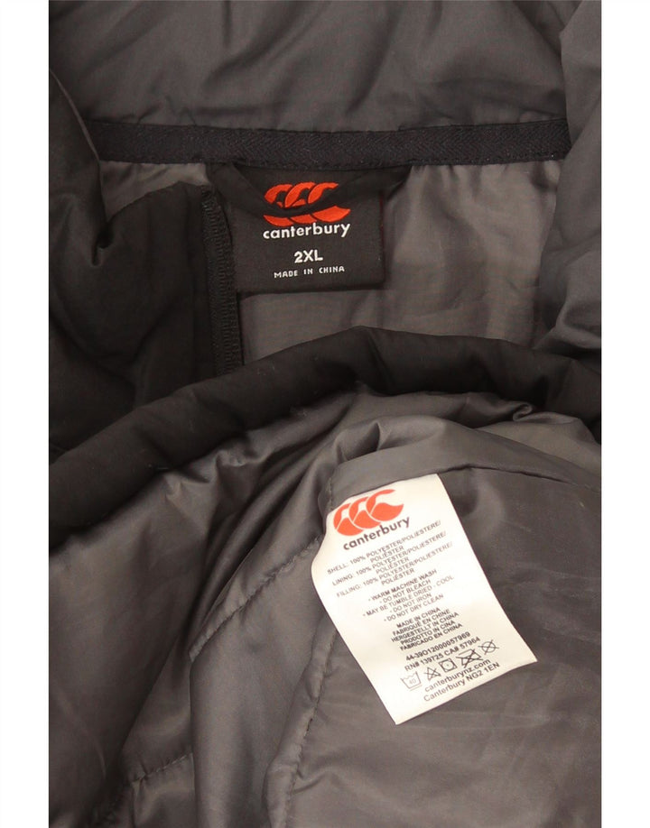Canterbury Chaleco acolchado para hombre UK 44 2XL Poliéster negro
