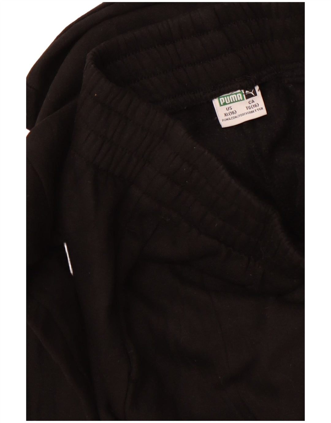 PUMA Pantalón de chándal gráfico para niña Joggers 15-16 años XL Negro