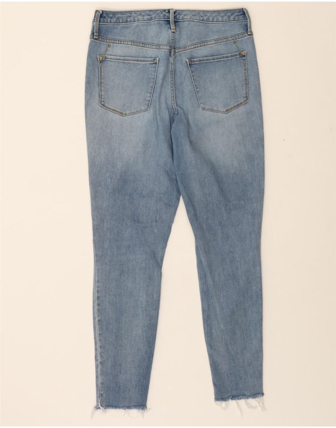 MOSSIMO Womens Distressed High Rise Jegging Jeans US 8 Medium W29 L28 Blue Vintage Mossimo and Second-Hand Mossimo from Messina Hembry 