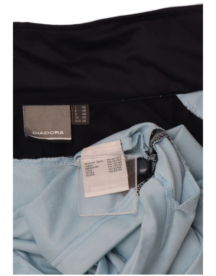 DIADORA Chaqueta de chándal para hombre ES 36 Small Azul Colorblock Poliéster