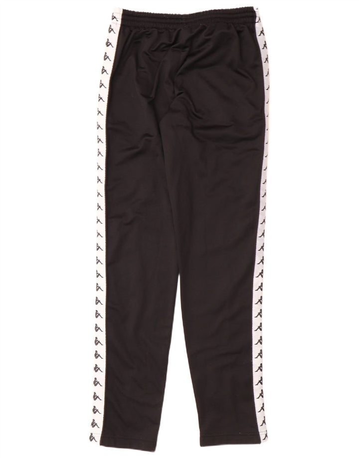 Kappa Chándal completo gráfico para mujer UK 10 Small Black Colourblock