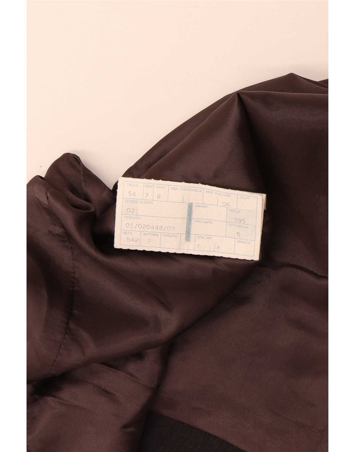 Chaleco vintage para hombre IT 54 XL Lana negra