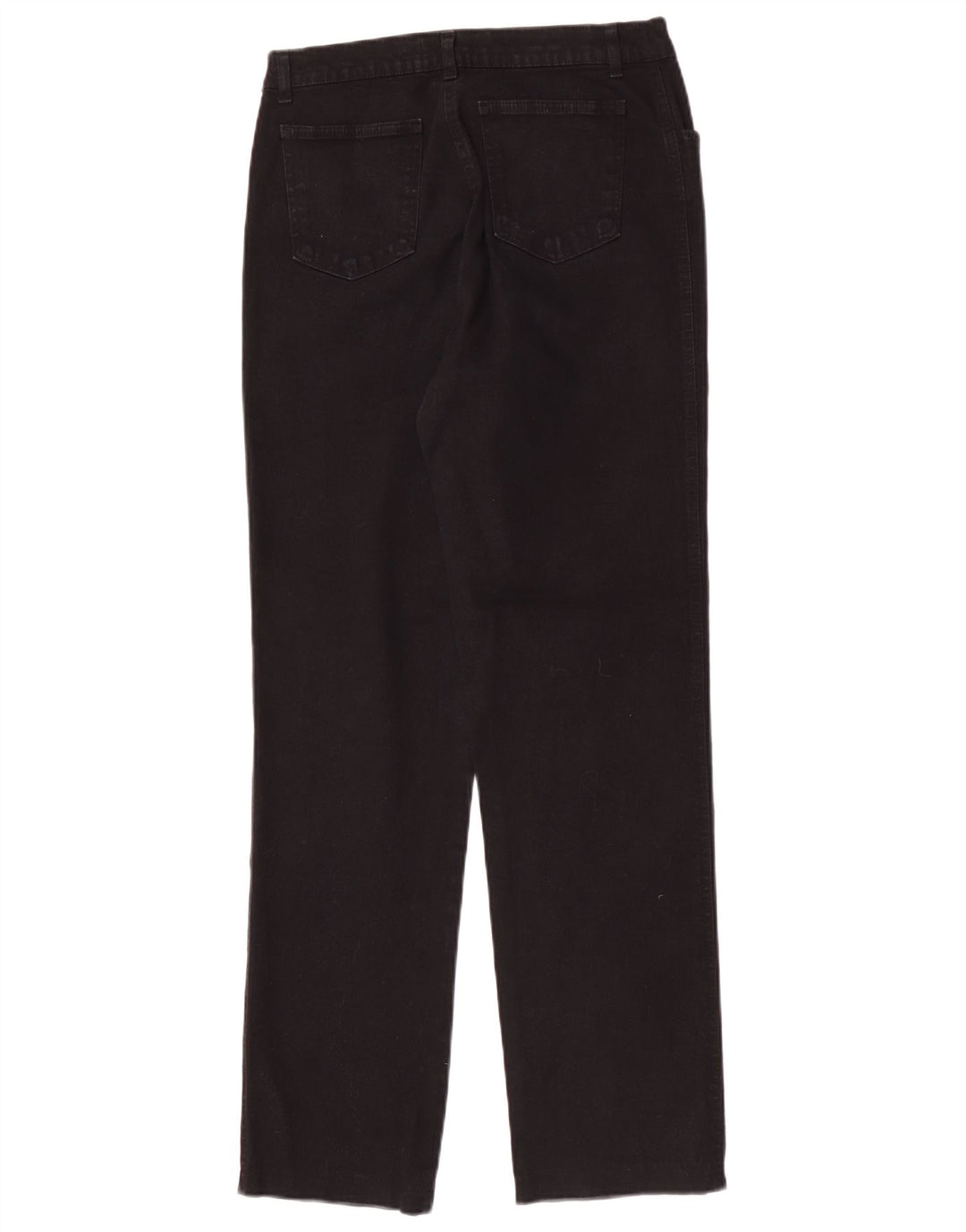 Vaqueros rectos para mujer Bianca Maria Caselli W28 L31 Negro