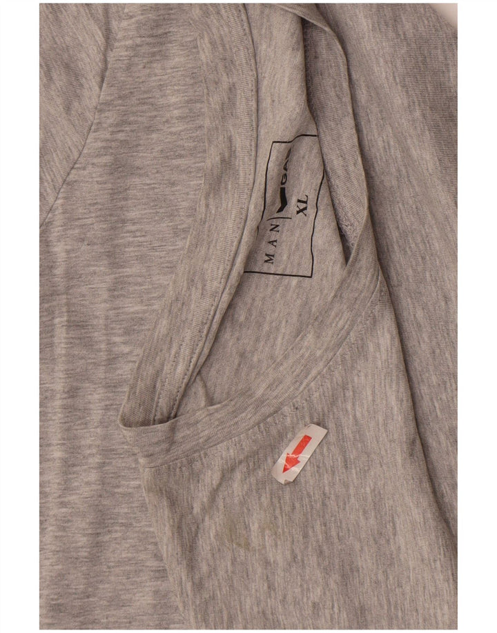 Gas Camiseta Hombre Top XL Gris Algodón