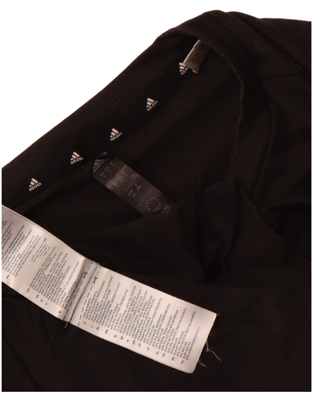 ADIDAS Camiseta Aeroready para hombre Top Grande Poliéster negro