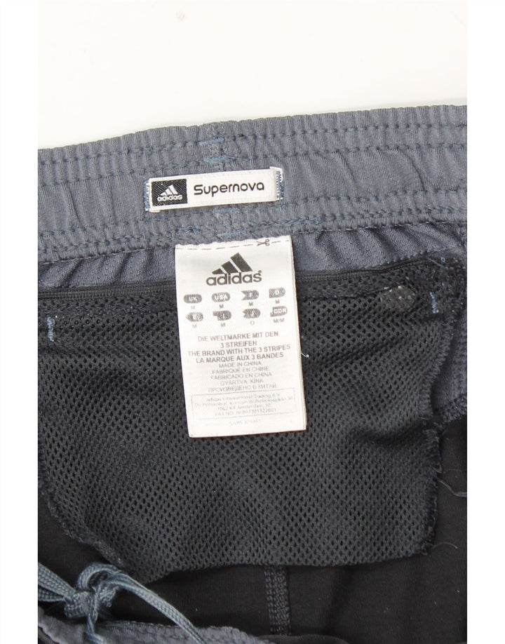 ADIDAS Leggings Supernova para mujer UK 44 Mediano Negro Poliéster