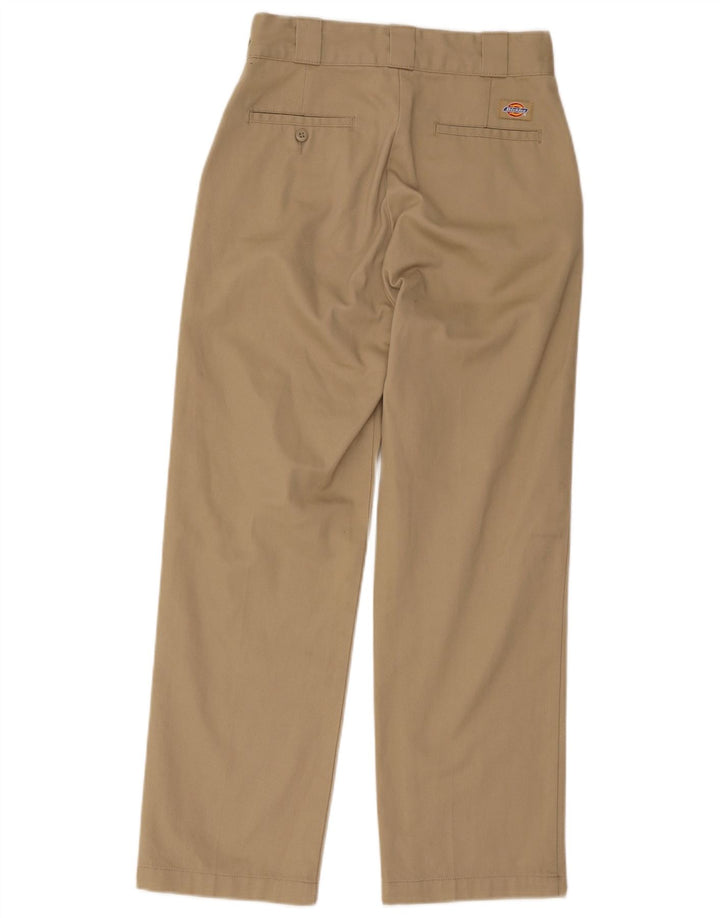 Pantalón chino recto Dickies Mujer W26 L27 Poliéster beige