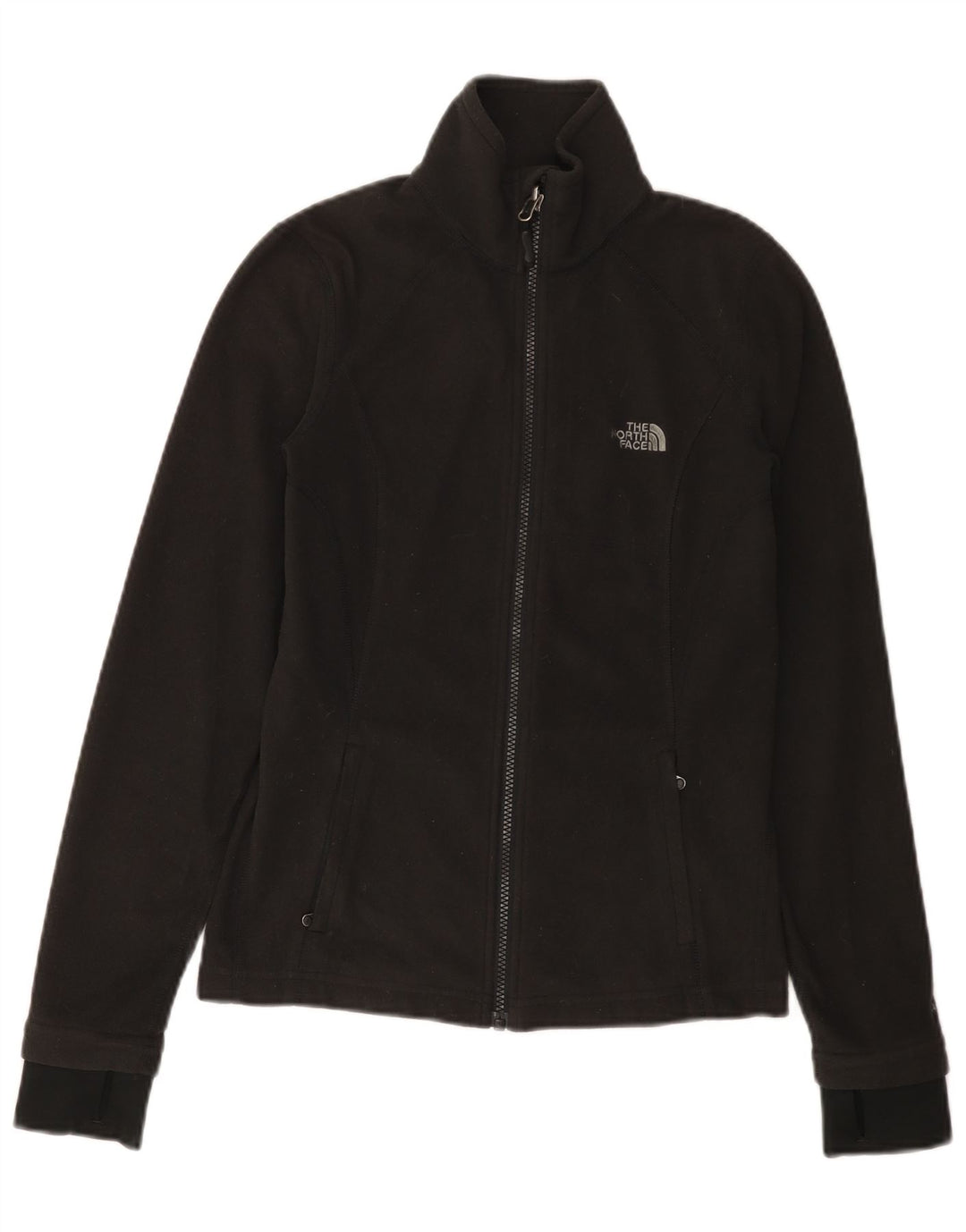 THE NORTH FACE Chaqueta polar para mujer UK 10 Small Poliéster negro