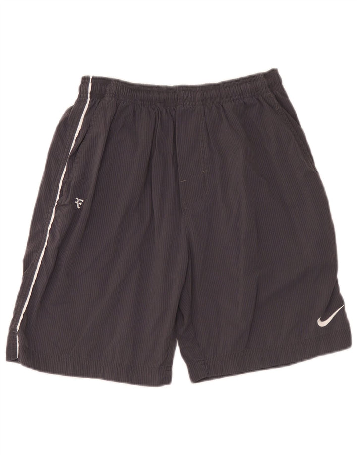 Nike - Pantalones cortos deportivos para hombre, talla pequeña, color gris