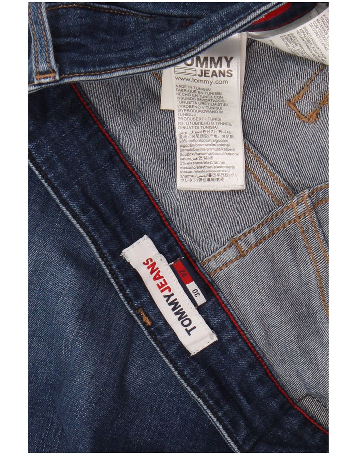Tommy Hilfiger Vaqueros Slim para Hombre W30 L29 Algodón Azul