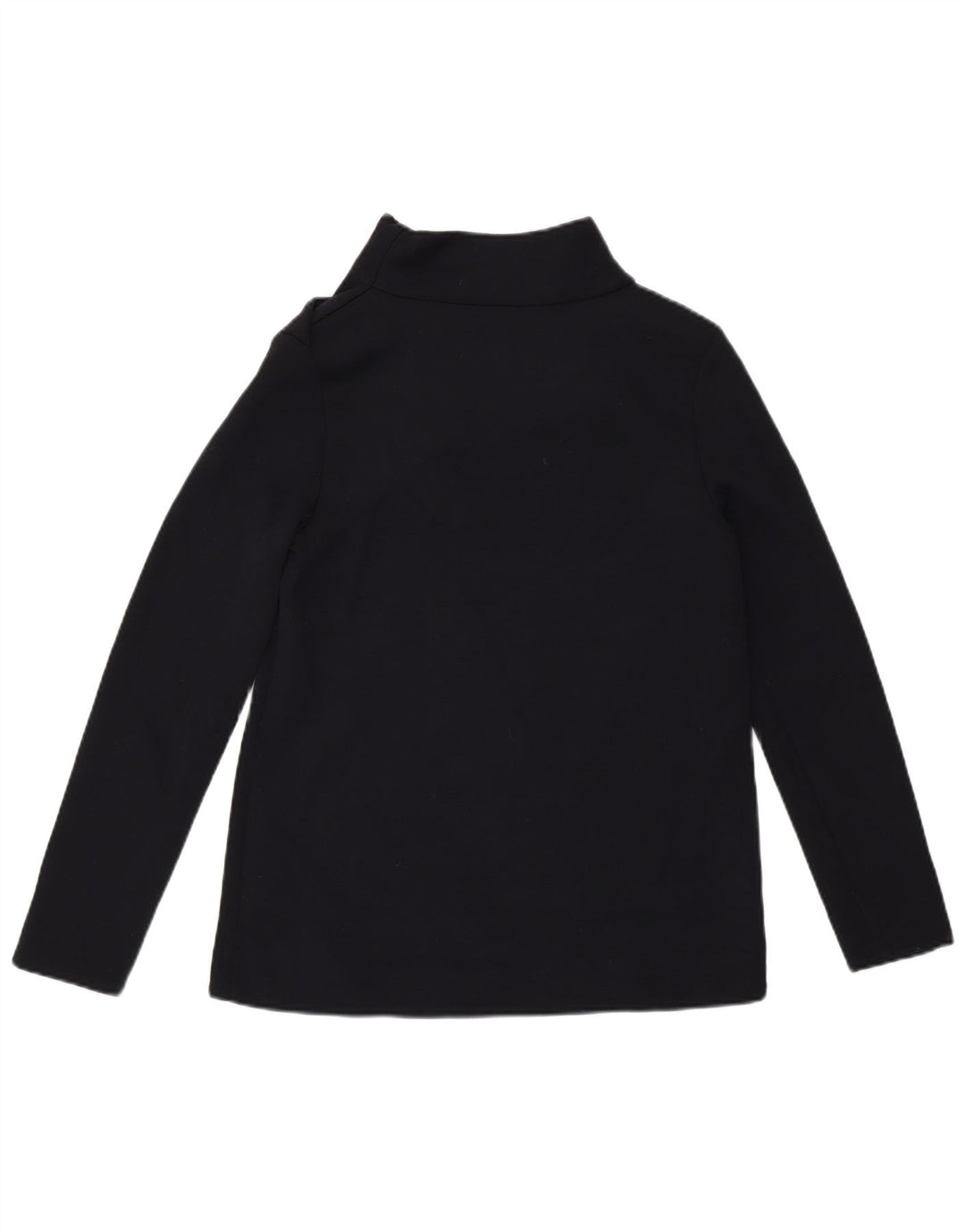 Cos Top para mujer manga larga UK 6 XS Azul marino Poliéster