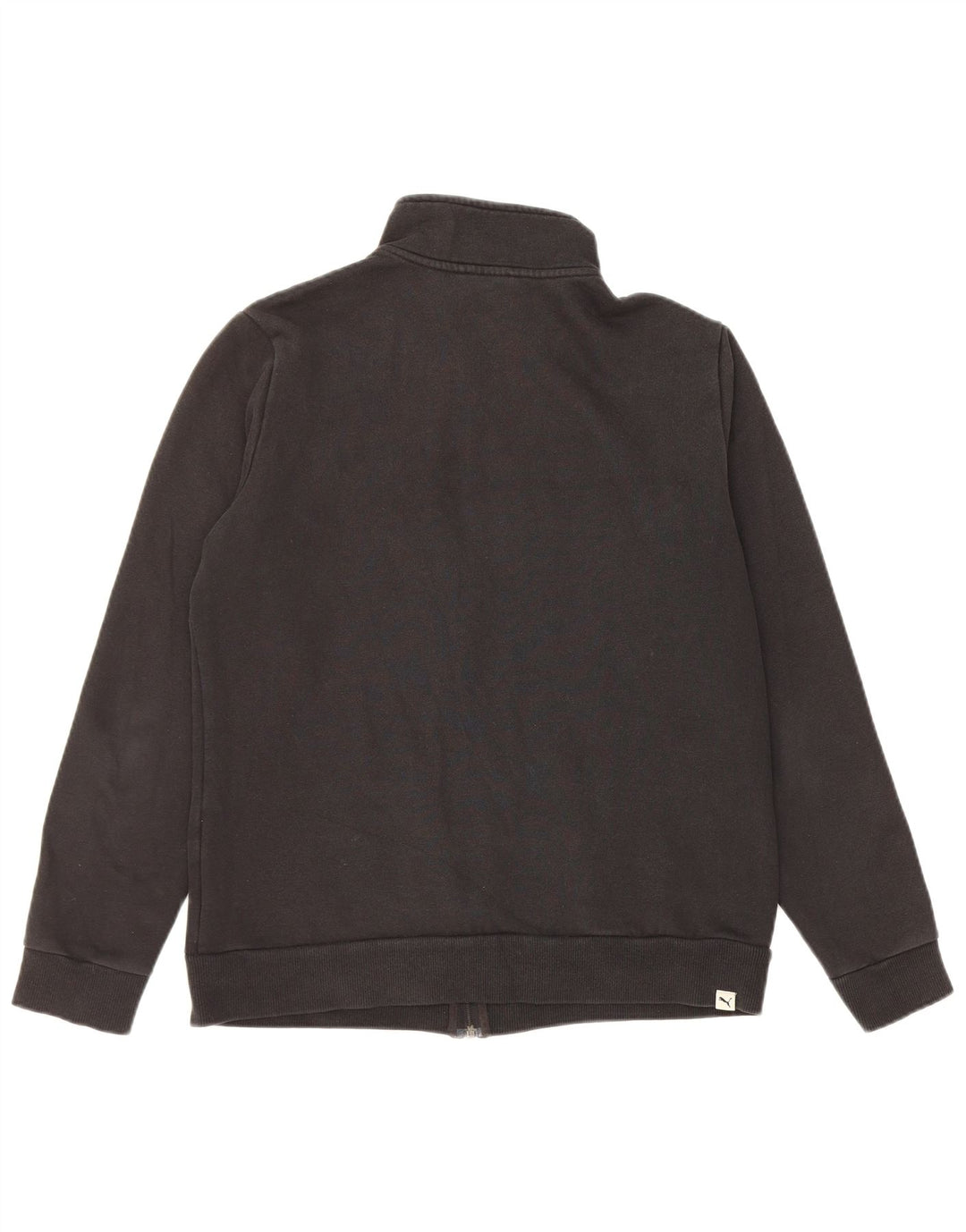 Puma - Chaqueta de chándal para mujer, talla 40, talla grande, algodón negro