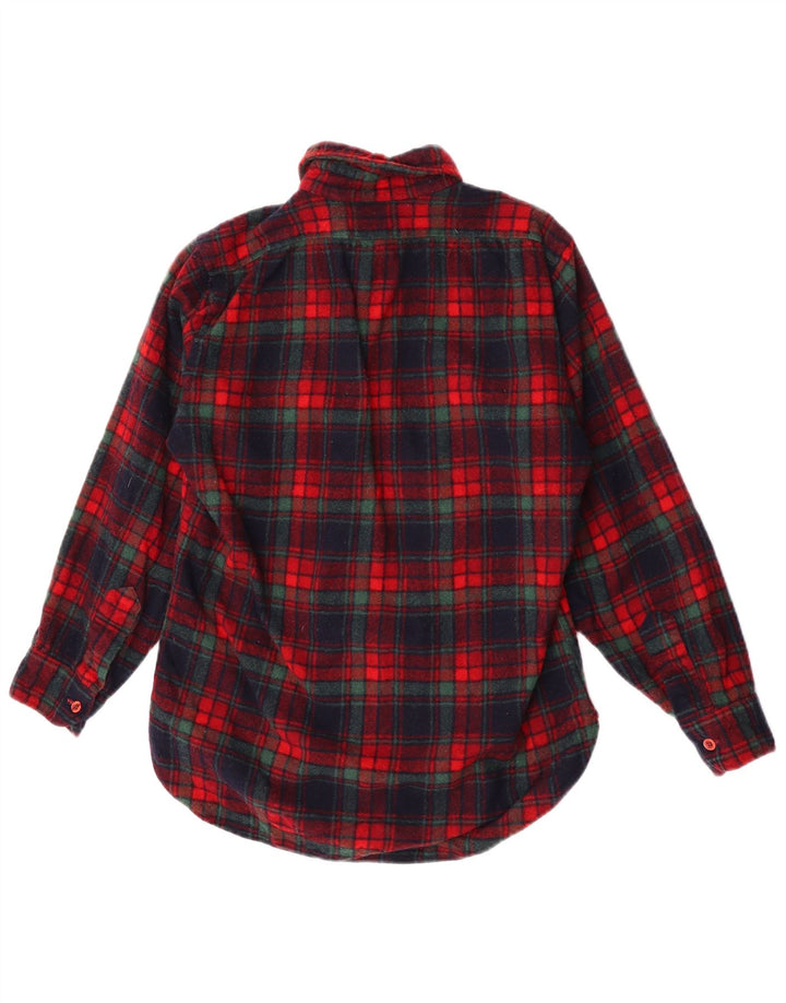 Pendleton Camisa de Franela para niño 10-11 años Mediana Lana a Cuadros Azul Marino