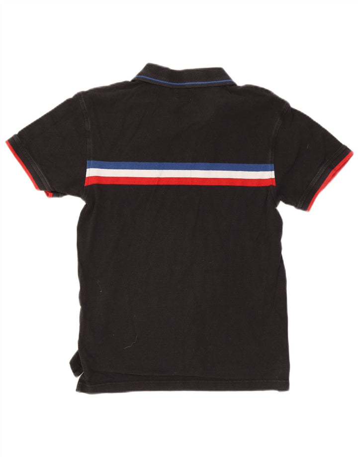 Levi's Polo para hombre pequeño a rayas negras