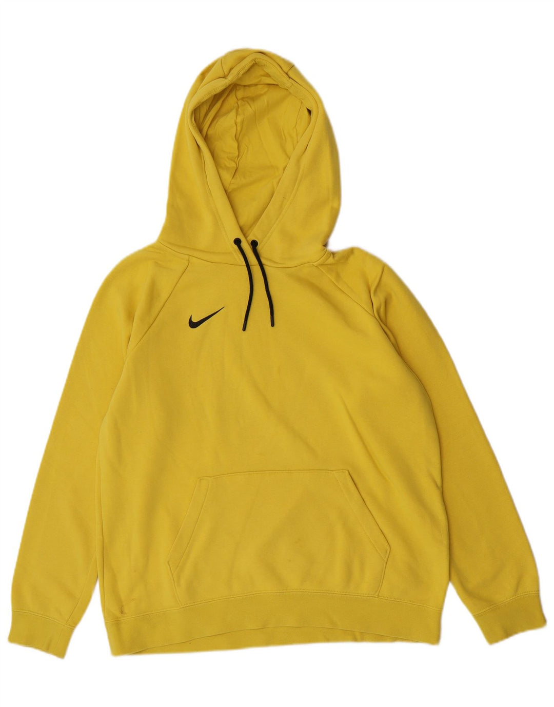 Nike Jersey con capucha para hombre, talla grande, algodón amarillo