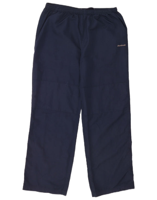 Reebok Pantalón Chándal Niño 15-16 Años Azul Marino Poliéster