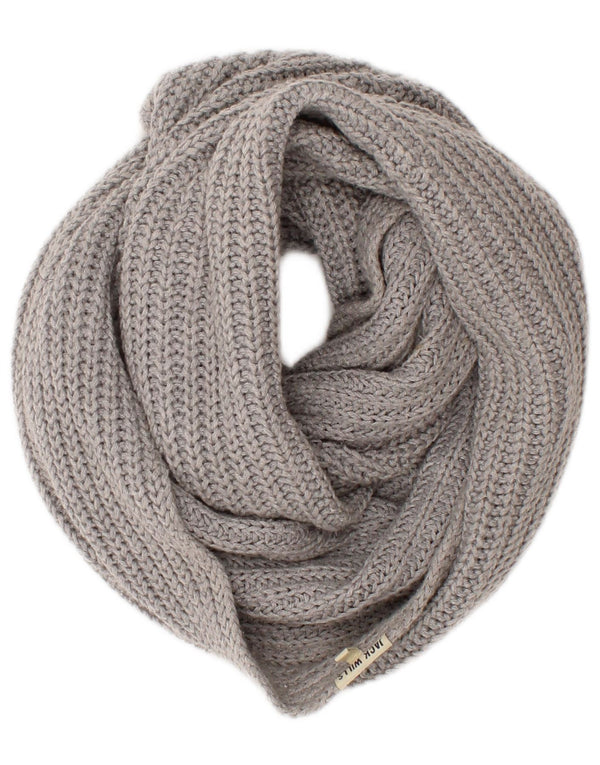Jack Wills Bufanda de punto para mujer, talla única, gris