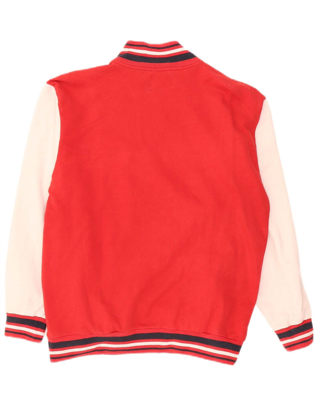 Sergio Tacchini Hombre Sudadera Gráfica Jumper Large Rojo Colorblock