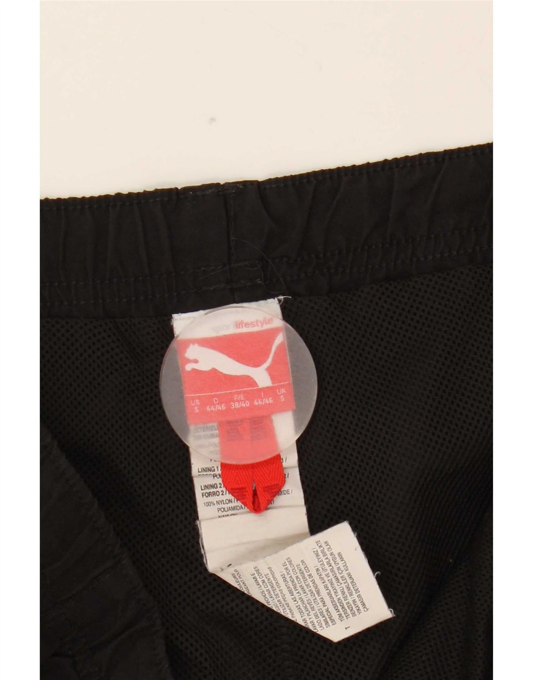 Puma Pantalones De Chándal Para Hombre Joggers Small Negro Poliéster