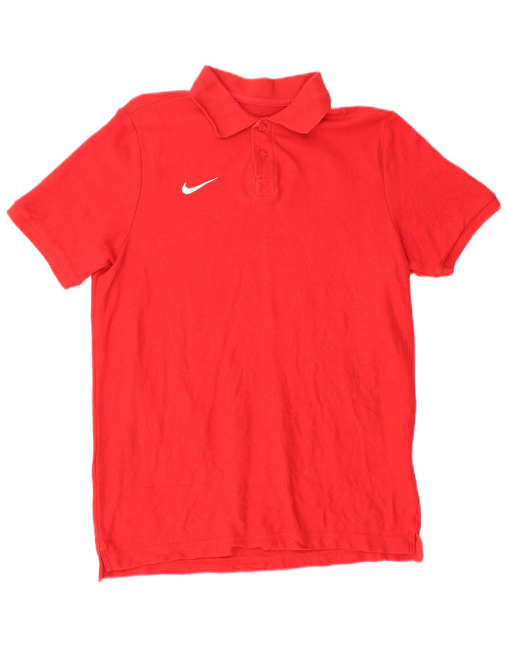 NIKE Polo Niño 13-14 Años XL Rojo Algodón