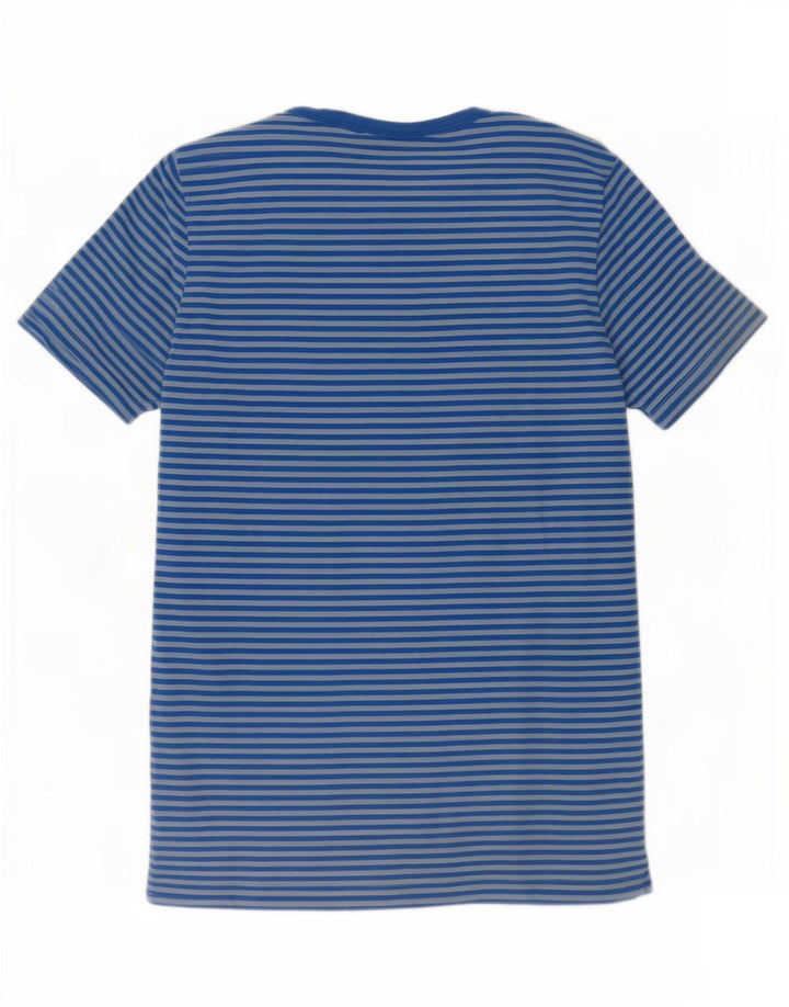Camiseta G-Star Mujer Top Medium Blue Pinstripe Cotton