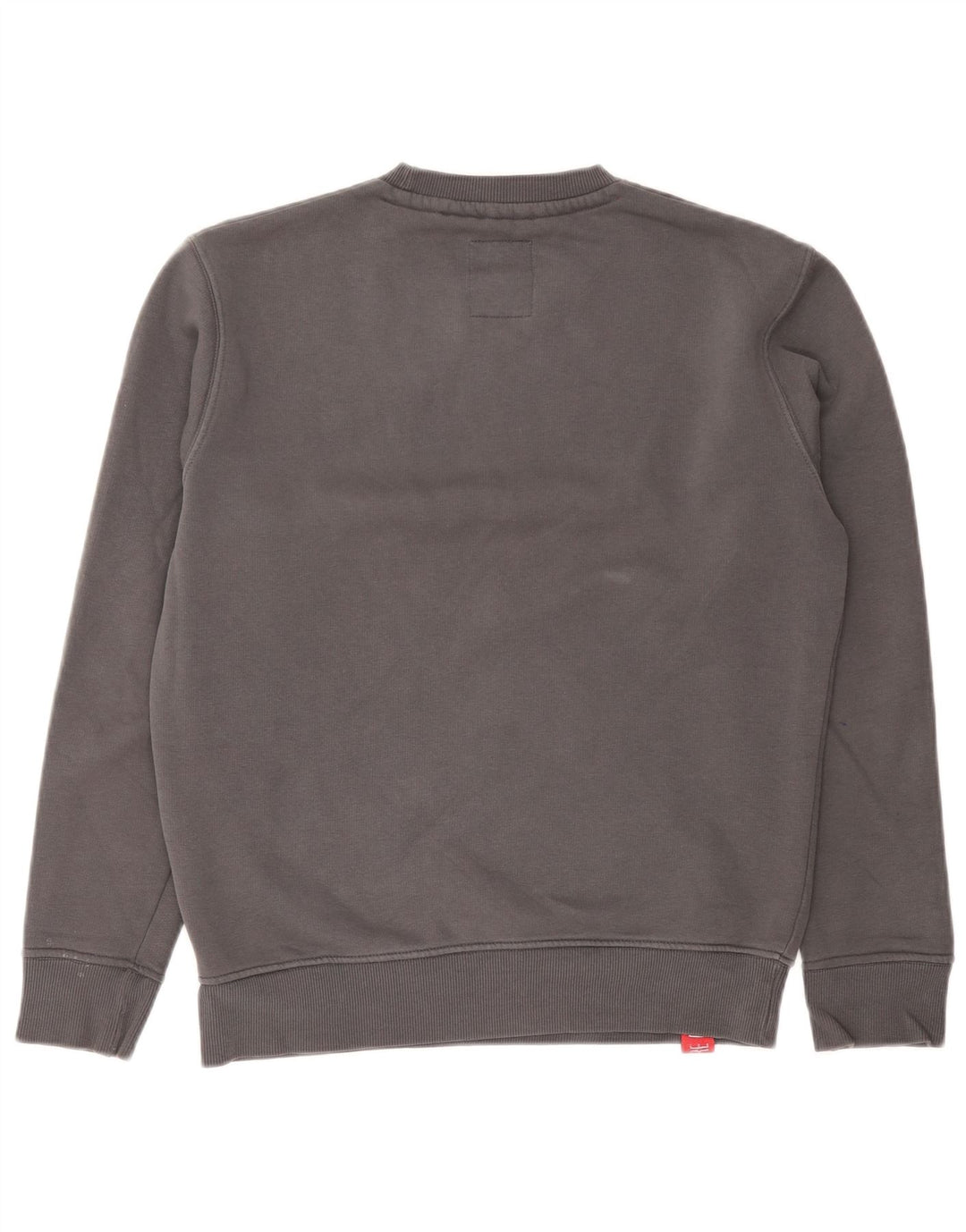 Alpha Industries Sudadera Gráfica para Hombre Jersey Pequeño Algodón Gris