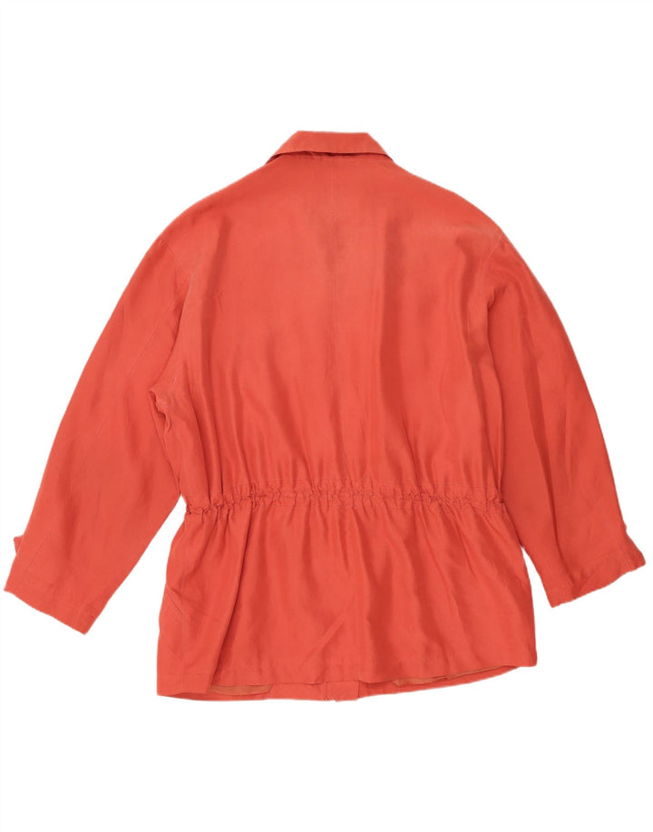Belfe Chaqueta utilitaria para mujer IT 48 XL Seda naranja