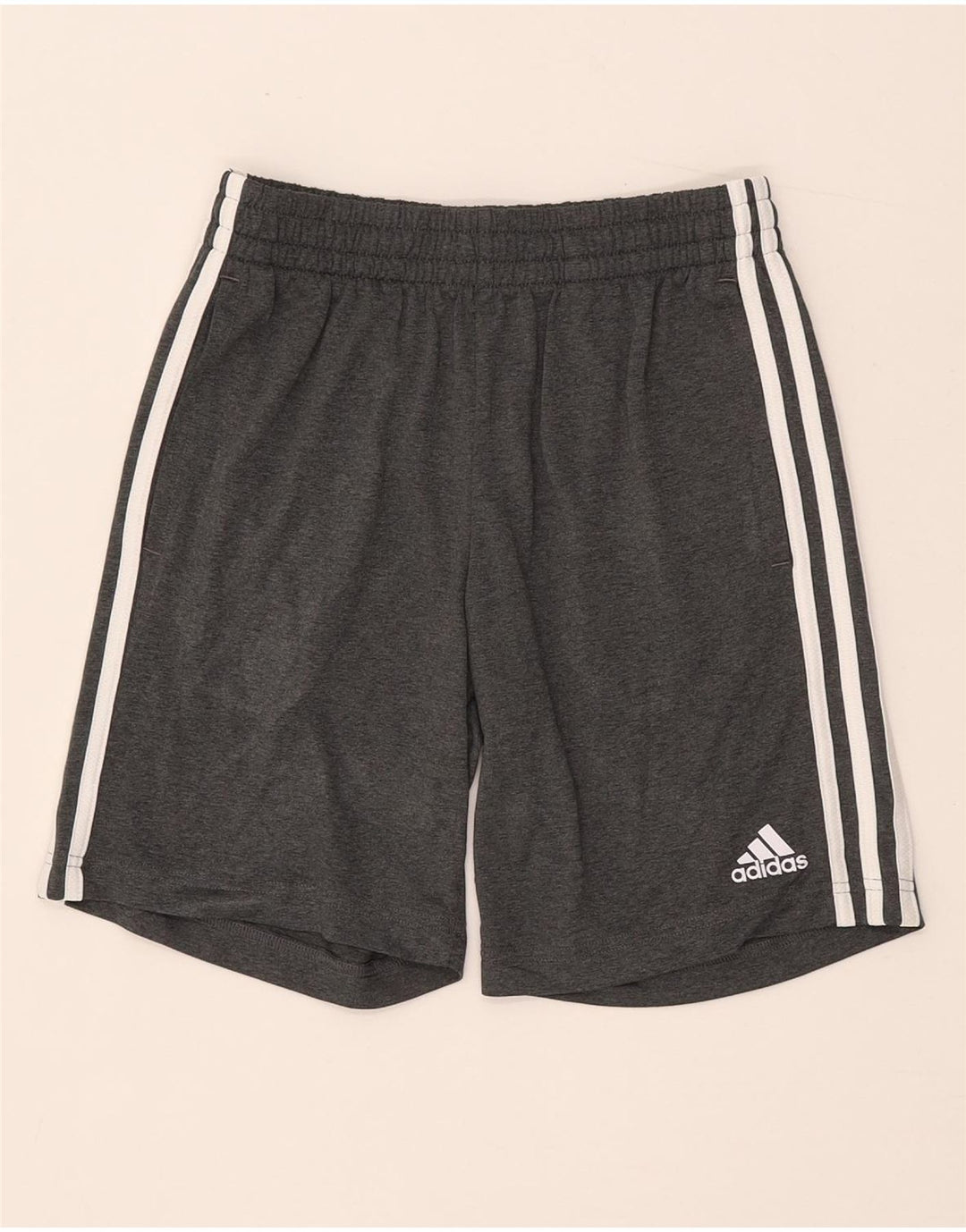 Adidas Pantalón corto deportivo para niño 11-12 años Gris Poliéster