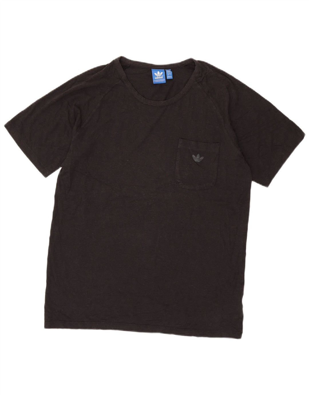 Adidas - Camiseta para hombre, talla grande, rayón negro