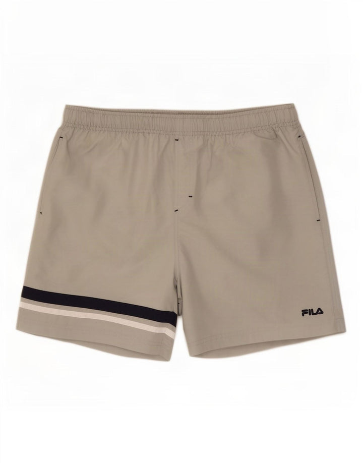Fila Bañador Hombre XL Gris Colorblock Poliéster