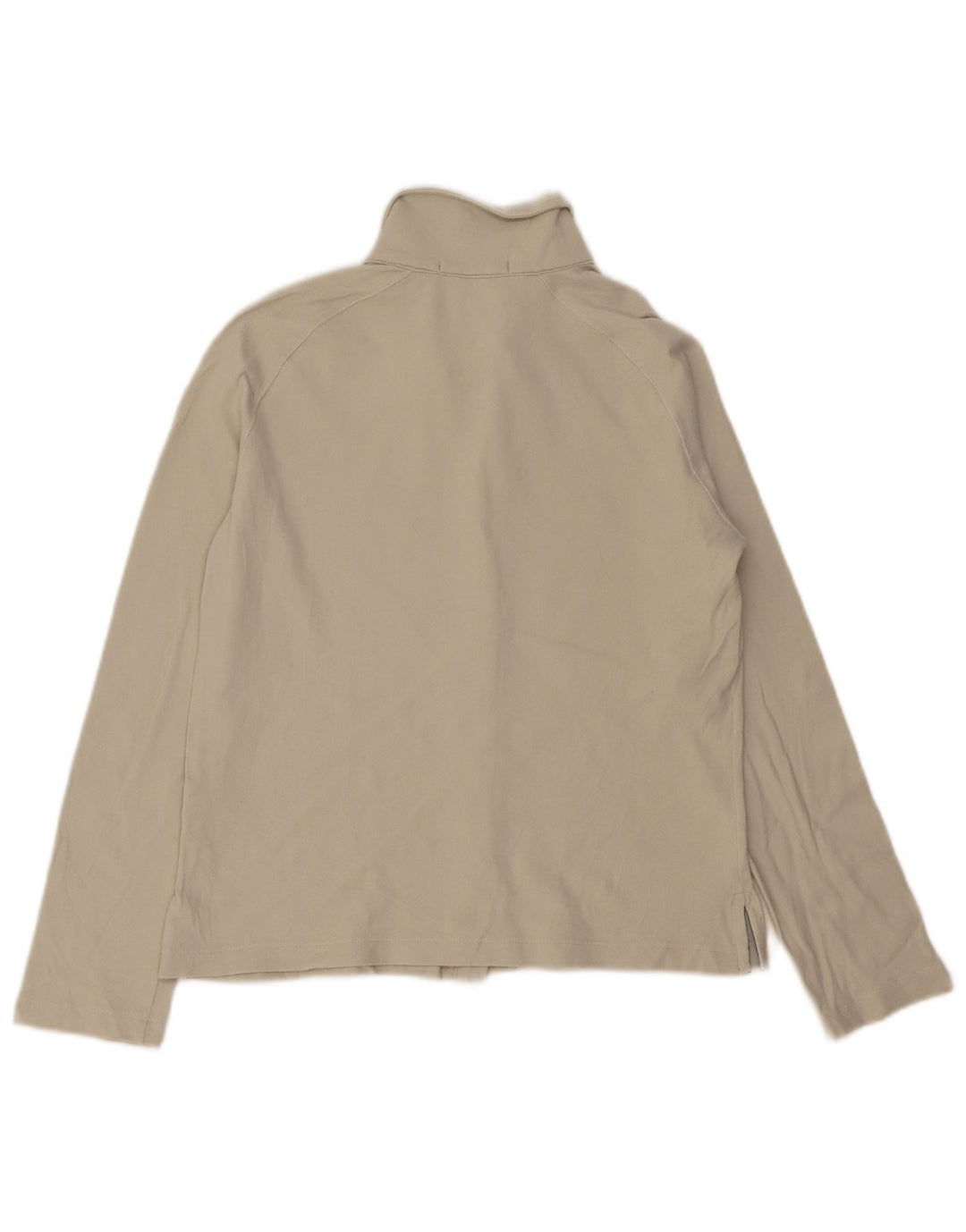 Cerruti Blusa camisera para mujer UK 44 Algodón gris medio